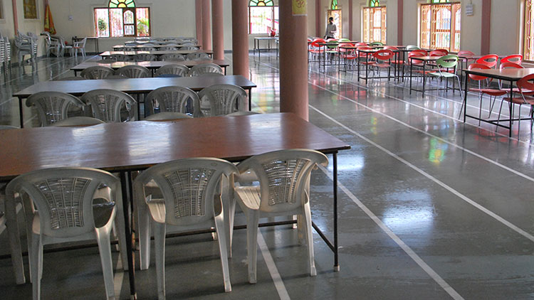 Canteen facility inside Behara Campus